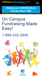 Mobile Screenshot of ezoncampusfundraisers.com